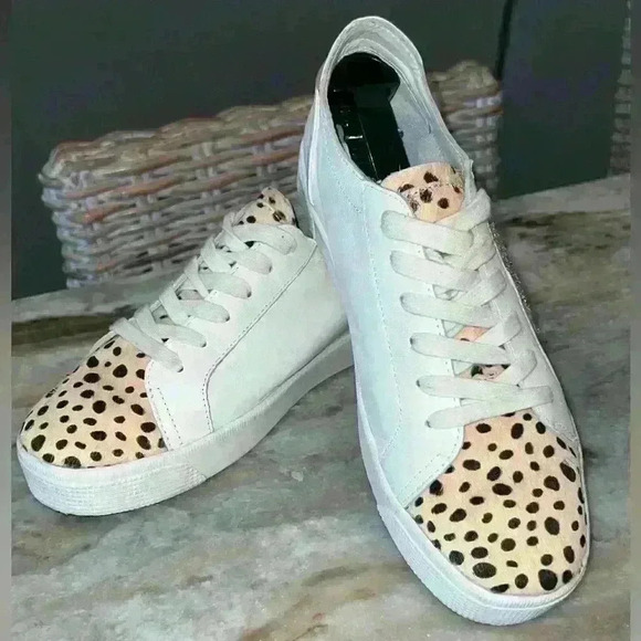 Women’s DOLCE VITA Zeph Mixed-Media Platform Sneakers - 100% Exclusive. Size 7.5 - Picture 8 of 10